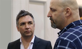 Matthew Boger (left) and <b>Tim Zaal</b>. - FacingFear1