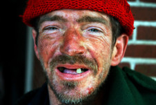 Within a moment of seeing a photograph of an apparently homeless man, people's brains set off a sequence of reactions characteristic of disgust and avoidance. 