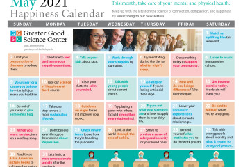 Your Happiness Calendar for May 2021