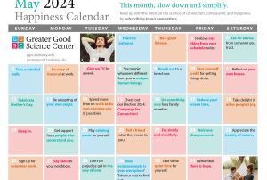 Your Happiness Calendar for May 2024