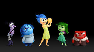 Picture of five characters from the Pixar film Inside Out