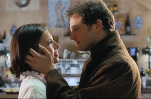 Jamie proposes to Aurelia in <em>Love Actually</em> (2003) despite the fact that they haven’t really had a full conversation yet.