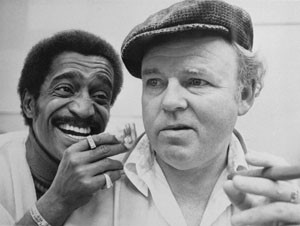 Picture of Sammy Davis Jr and Archie Bunker 