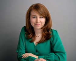 Headshot of author Rhaina Cohen