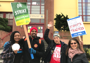 In April and March of this year, Oakland teachers <a href=“https://greatergood.berkeley.edu/article/item/oakland_teachers_strike_for_meaning_not_just_money”>went on strike</a> for better working conditions.