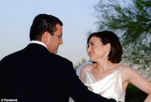 Sheryl Sandberg and her husband, Dave Goldberg.