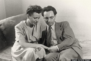 Frankl and his wife Tilly before the war.