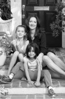 Jennifer Lehr with her children.