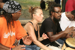 Drummers at Meridian Hill Park